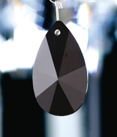 C20132  Crystal Star Pendalogue Without Ring 38mm